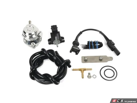 Forge Blow-Off Valve Kit - Polished Aluminum Valve