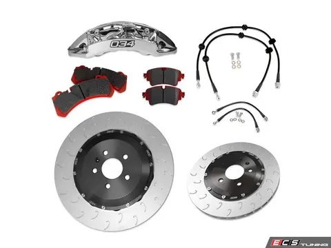 034Motorsport Stage 3 Dynamic+ Braking Package Nickel - Audi B9/B9.5 S4/S5/SQ5