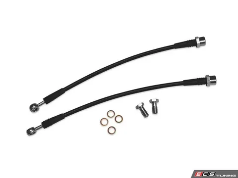 034Motorsport Rear Stainless Steel Braided Lines - Pair B9/B9.5 Audi A4/S4, A5/S5/RS5, Q5/SQ5