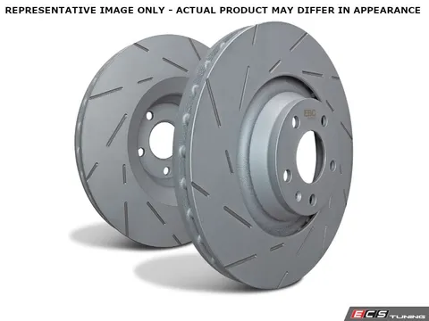 EBC USR Ultimax Slotted Brake Rotor Set - Rear (345x24mm)
