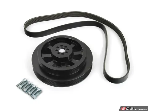 Integrated Engineering IE Audi 3.0T Crank Pulley Upgrade Kit - 207mm