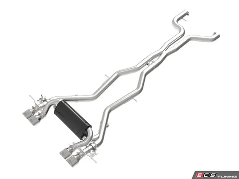 AFE MACH Force-Xp Cat-Back Exhaust - Quad Polished Tips