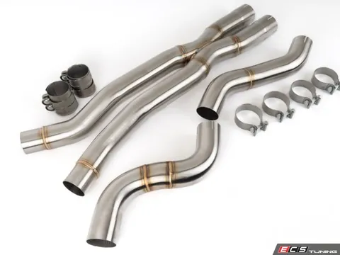 Turner Motorsport G8X M3/M4 Resonator Delete & X-Pipe