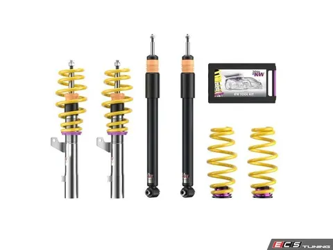 KW Suspension KW V1 Series Coilover Kit - Fixed Damping