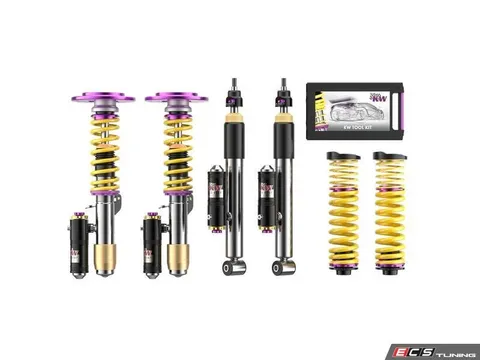 KW Suspension KW Coilover Kit Variant 4 - 3-Way Adjustable Dampening