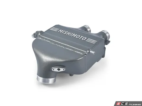 Mishimoto Performance Air-to-Water Intercooler - Lime Rock Gray Metallic