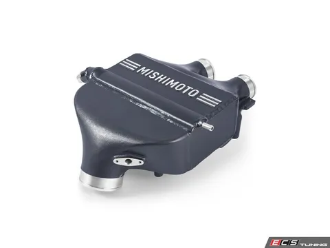 Mishimoto Performance Air-to-Water Intercooler, Mineral Gray Metallic