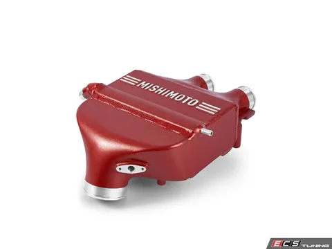 Mishimoto Performance Air-to-Water Intercooler - Sakhir Orange Metallic