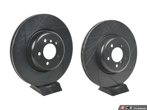 ECS Front V5 Slotted Brake Rotors - Set (370x30)