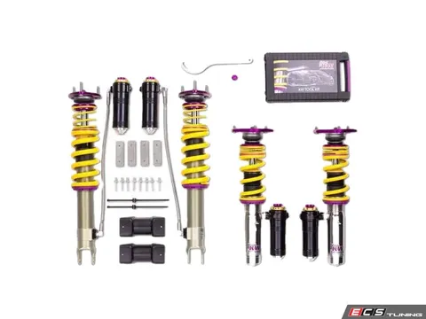 KW Suspension KW Clubsport Coilover Kit With Top Mounts