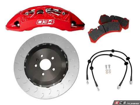 034Motorsport 034Motorsport RS+ Big Brake Package - Red