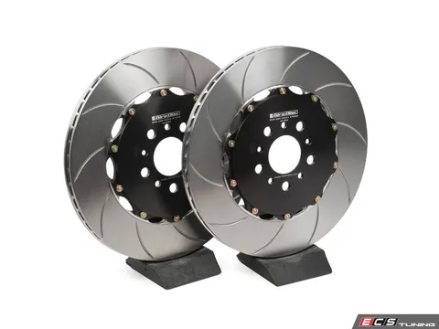 Girodisc Two-Piece Slotted Rear Brake Rotors (370x24mm)