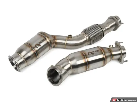 Active Autowerke BMW S58 G80 M3 G82 M4 G87 M2 Downpipes W Aflow CATs