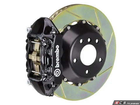 Brembo 08-13 M3 (E90, E92, E93), Rear, Slotted, Black, 4 Piston, 380x28 2-Piece