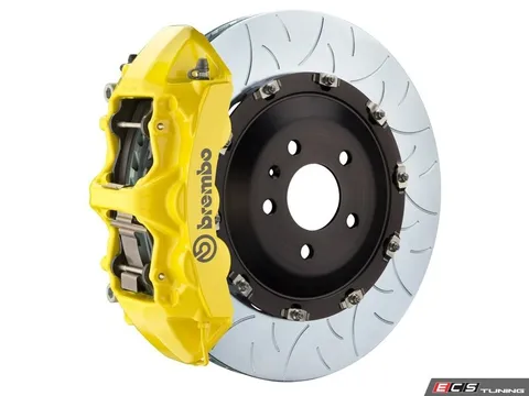 Brembo G20 Front Brembo Big Brake GT 6 Piston Cast Monoblock 380x34 TY3 Rotor Yellow Caliper