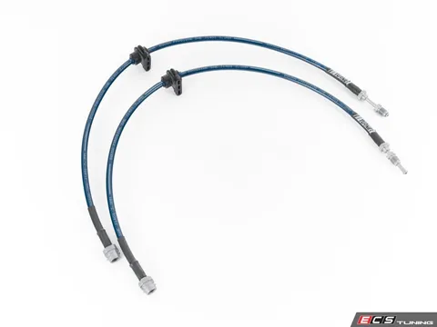 Turner Motorsport Stainless Steel Brake Lines - Front