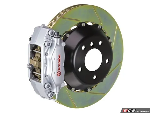 Brembo 01-06 M3 (E46), Rear, Slotted, Silver, 4 Piston, 345x28 2-Piece