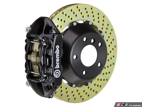 Brembo 08-13 M3 (E90, E92, E93), Rear, Drilled, Black, 4 Piston, 380x28 2-Piece