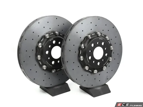 MMX Performance Front 2-Piece Carbon Ceramic Brake Rotors - Pair (380x36mm)
