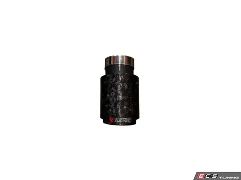 Valvetronic Designs Universal Single Exhaust Tip - 3.5" - Forged Carbon Fiber