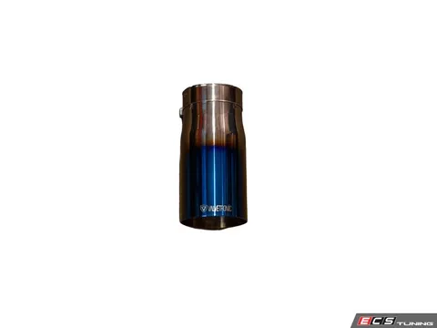 Valvetronic Designs Universal Single Exhaust Tip - 3.5" - Single Wall Burnt