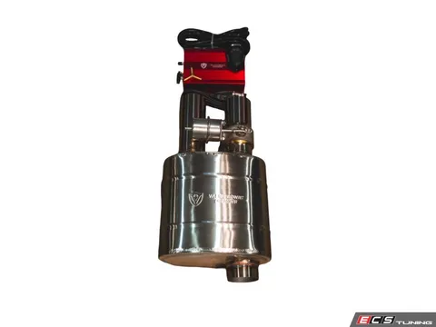 Valvetronic Designs Universal Valved Muffler Kit - Single Inlet / Dual Outlet - 2.5" (63mm) - 1 Muffler