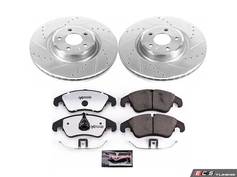 Power Stop Power Stop Z26 Street Warrior Front Brake Kit (345mm)