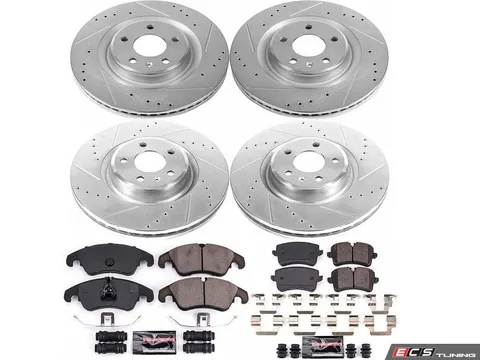 Power Stop Power Stop Z23 Evolution Sport Front & Rear Brake Kit (345mm/330mm)