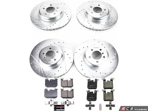 Power Stop Z23 Evolution Brake Kit - Front and Rear