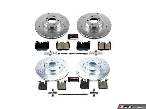 Power Stop Z23 Evolution Brake Kit - Front and Rear
