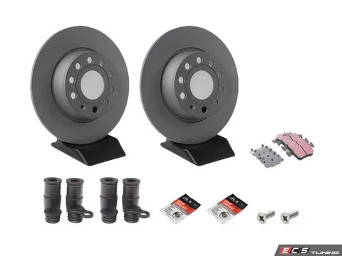 Assembled By ECS Rear Brake Service Kit - Basic (272x10)