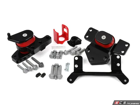 Enthusiast Bundles MK8 GTI/Golf R ECS Performance Engine And Transmission Mount Kit & Polyurethane Dogbone Mount Bushing Insert