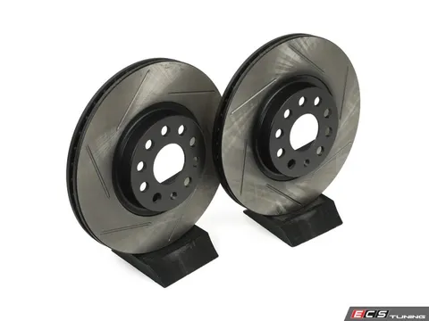 Emmanuele Design Front Slotted Brake Rotors - Pair (312x25)