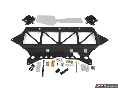 Fall Line Fall-Line Motorsports Oil Cooler Guard - Wrinkle Black - G8X