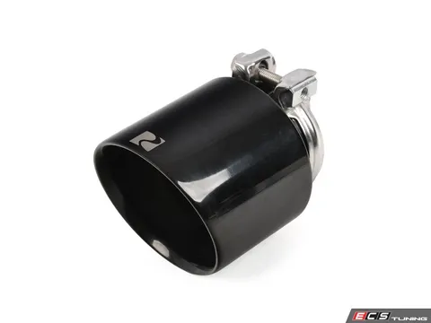 Rennline Rennline Universal 4" Exhaust Tip - Black - Priced Each