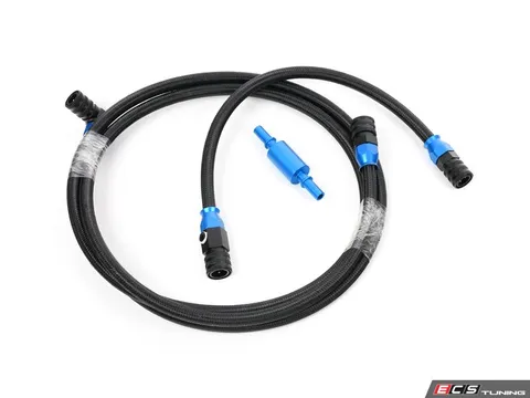Precision Raceworks AN 6 Fuel Lines With Ethanol Sensor Connections - F2x/F3x B58