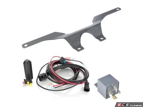 Assembled By ECS Custom Dual-Tone Horn Wiring Harness & Mounting Bracket - Kit