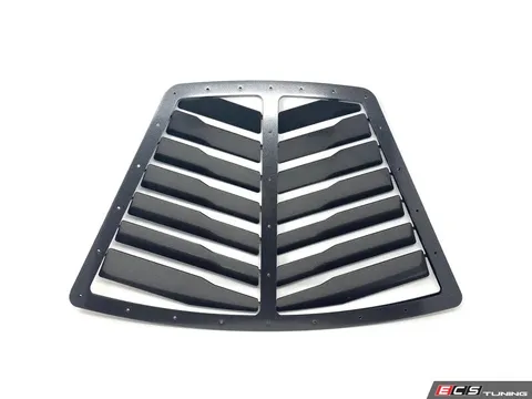 CJM Industries Center Hood Vent W/ Rain Tray - Semi-Gloss Black