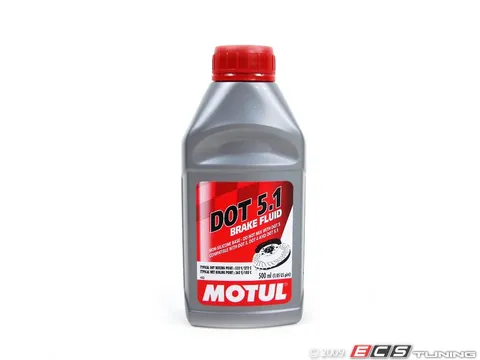 Motul DOT 5.1 Synthetic Brake Fluid - 500mL