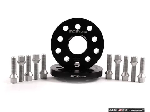 ECS ECS Wheel Spacer & Bolt Kit - 17.5mm With Conical Seat Bolts
