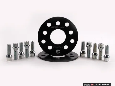 ECS ECS Wheel Spacer & Bolt Kit - 6mm With Conical Seat Bolts