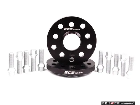 ECS ECS Wheel Spacer & Bolt Kit - 15mm With Conical Seat Bolts