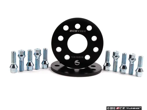 ECS ECS Wheel Spacer & Bolt Kit - 8mm With Conical Seat Bolts
