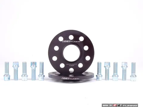 ECS ECS Wheel Spacer & Bolt Kit - 10mm With Ball Seat Bolts