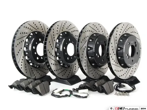 Assembled By ECS Performance Front & Rear Brake Service Kit