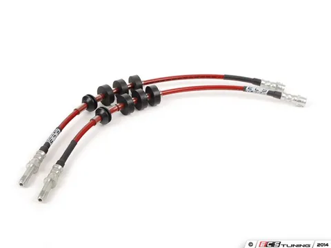 ECS Front Exact-Fit Stainless Steel Brake Lines
