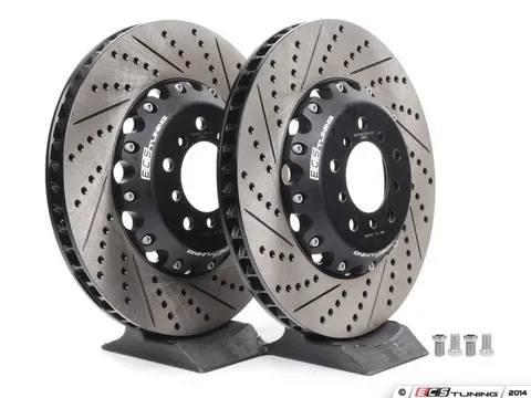 ECS 2-Piece Lightweight Front Brake Rotors - Pair (360x30)