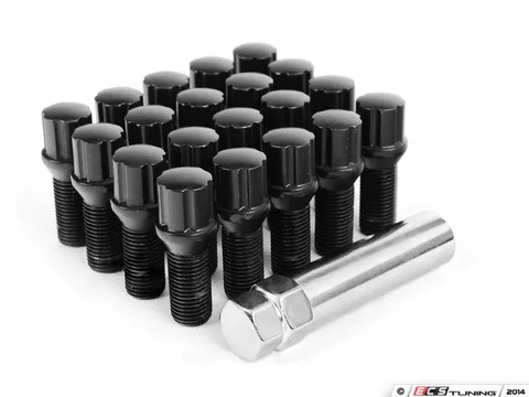 MRR Design Tuner Wheel Bolt Set - Black