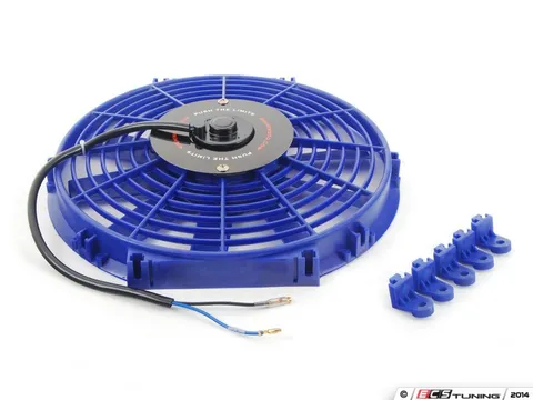 Mishimoto Universal 12" Electric Fan - Blue