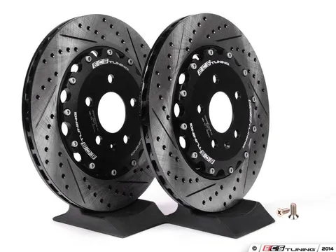 ECS Rear 2-Piece Brake Rotors - Pair (330x22)